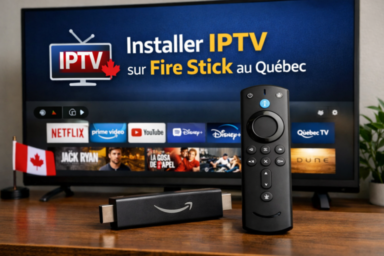 Installer IPTV sur Fire Stick au Québec