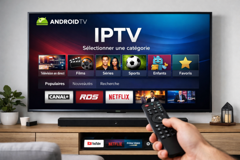 Installer IPTV sur Android TV facilement