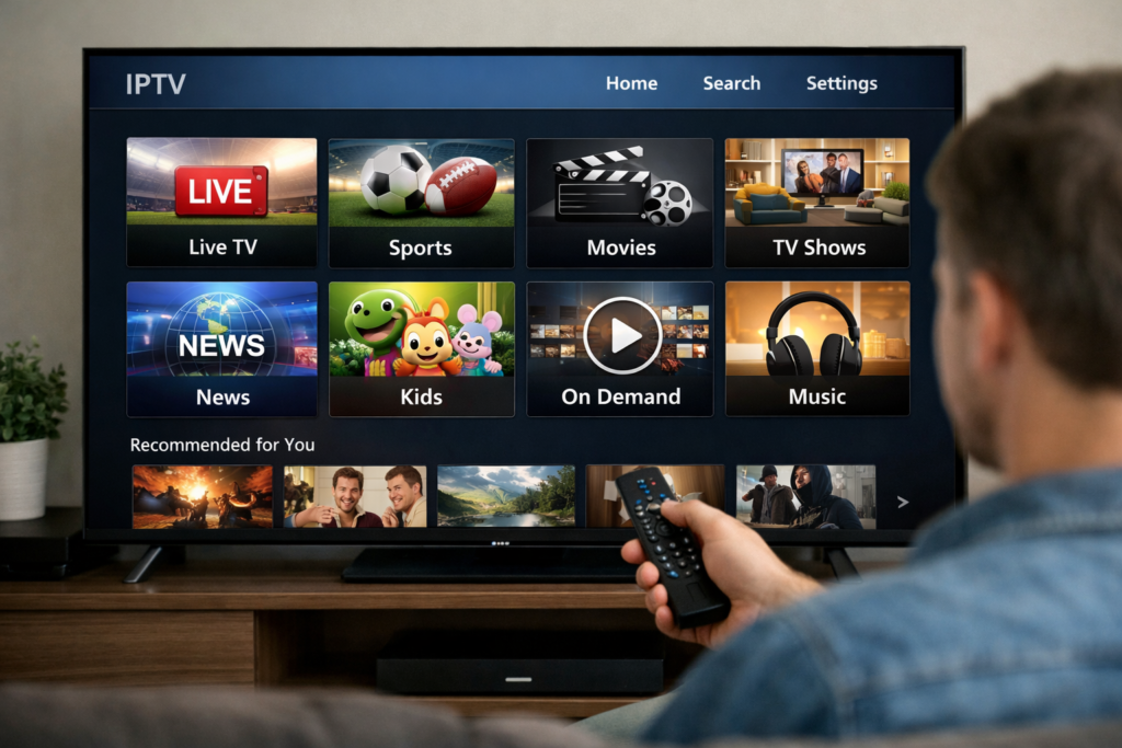 VOD IPTV pour films et séries au Canada