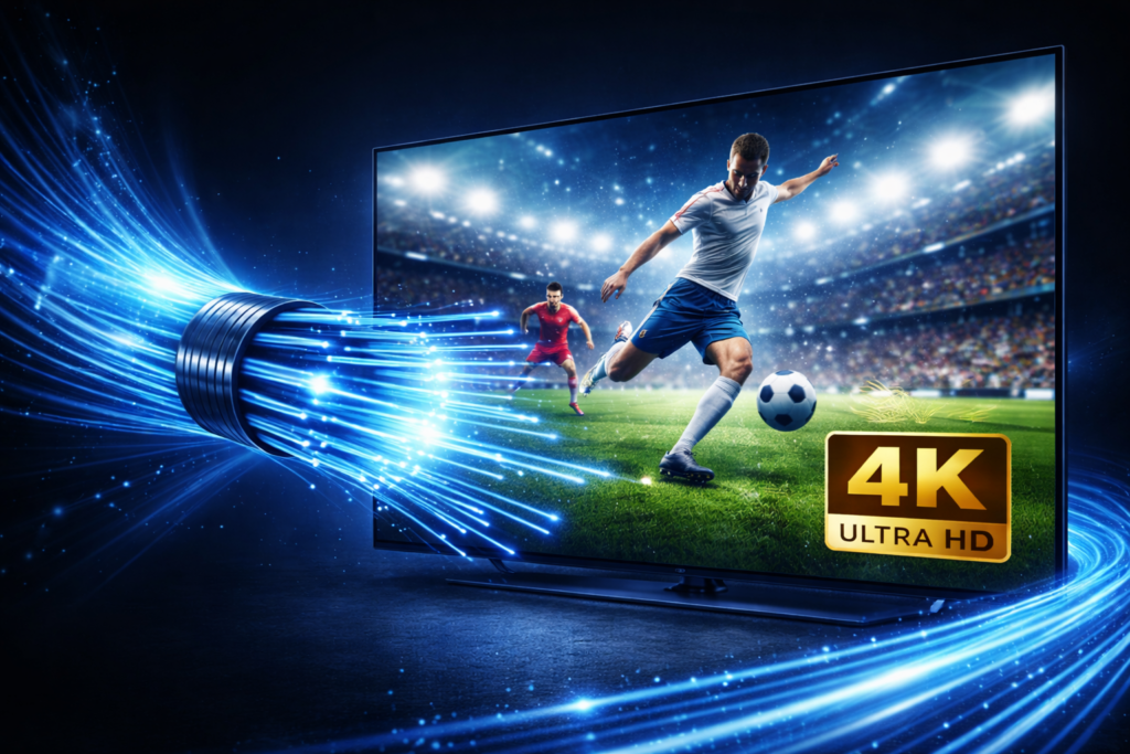 Streaming 4K sans buffering au Québec.