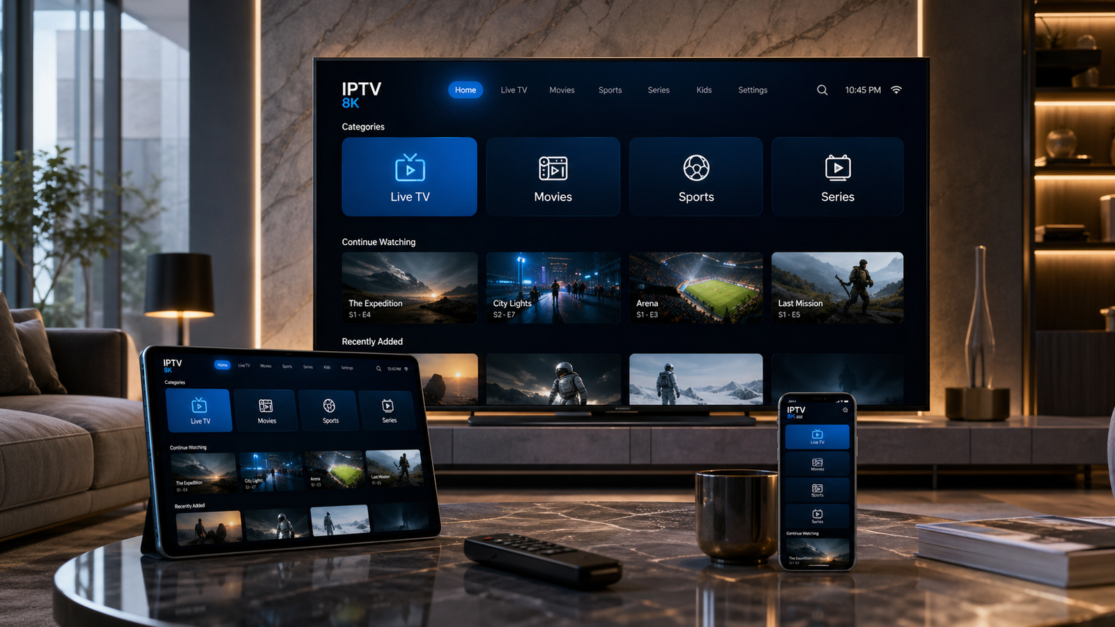 fournisseurs d'IPTV sur plusieurs appareils