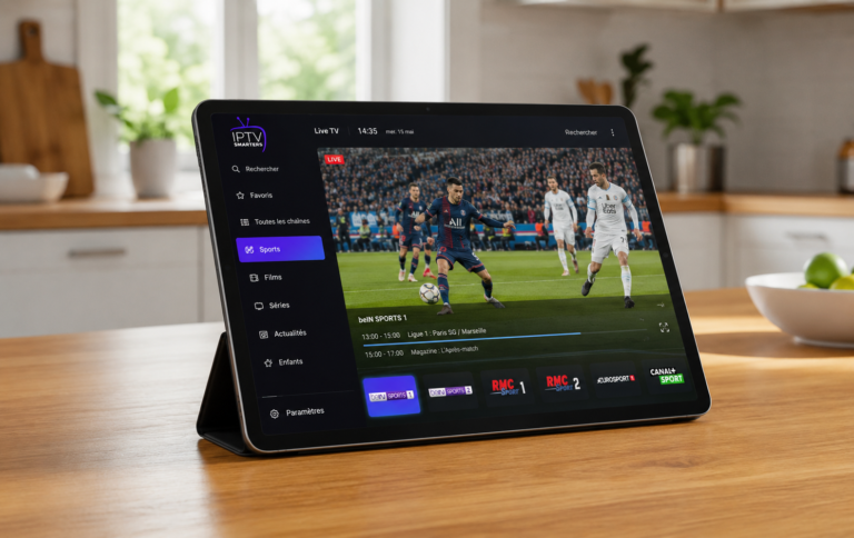 Installer IPTV sur tablette