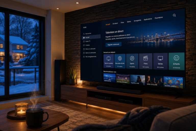 IPTV c'est quoi : explication simple pour le Québec.