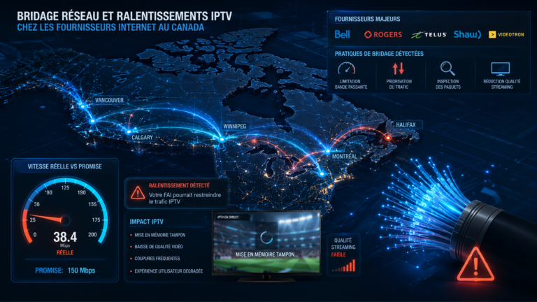 problèmes iptv au canada