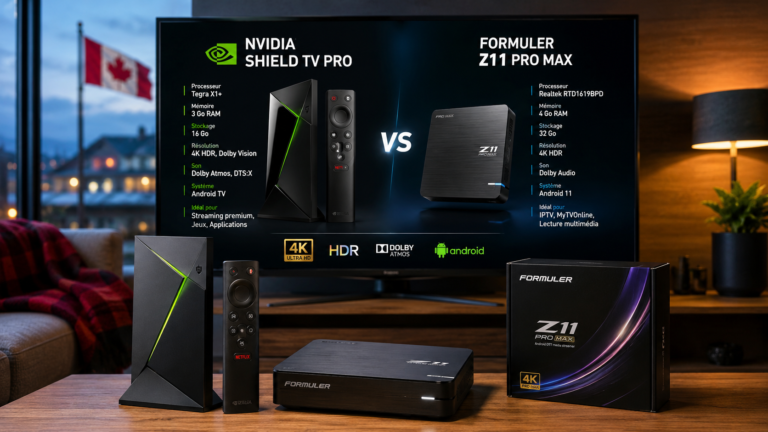 nvidia shield vs formuler iptv comparatif