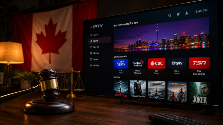 iptv legal canada lois reglementation