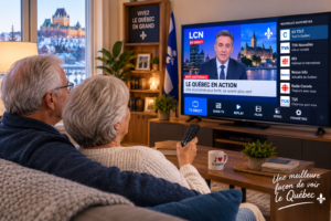 Guide pratique sur l'iptv personnes agees quebec et les télécommandes simplifiées.