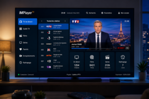 Interface iMPlayer TV et implayer iptv avis complet pour utilisateurs au Québec.