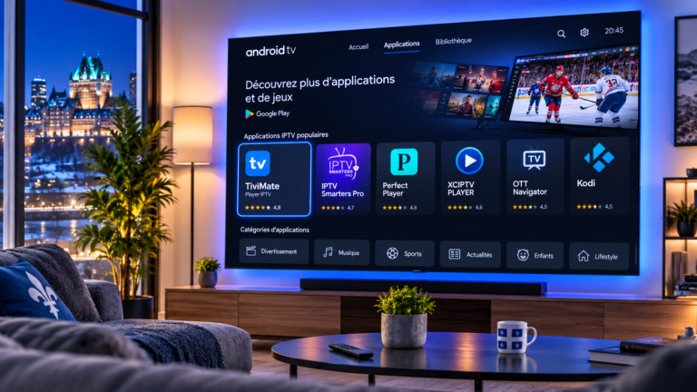 installer iptv android tv