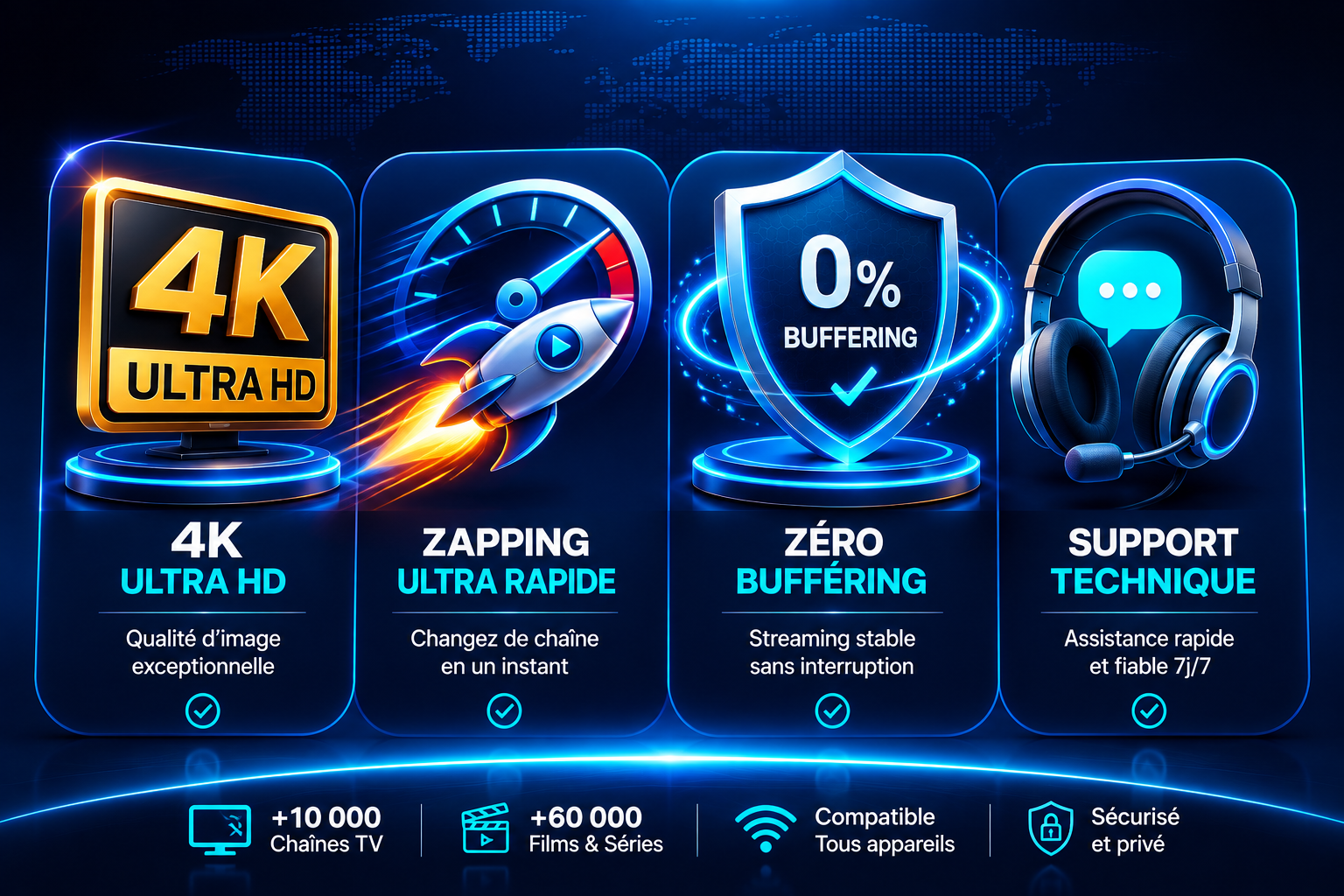 Étapes simples pour configurer un essai gratuit IPTV 24h avec Xtream Codes