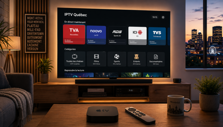 Tutoriel complet pour installer iptv apple tv avec une application tvOS fluide.